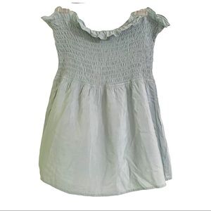 Quella Smocked Tube Ruffle Top XL Juniors